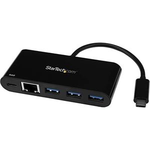 StarTech.com 3-poorts USB 3.0 hub met Gigabit Ethernet en Power Delivery - USB-C