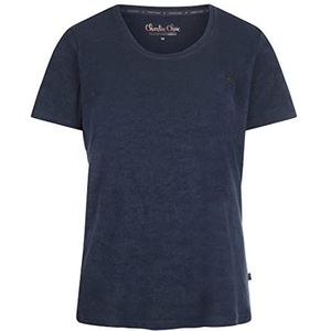 Charlie Choe Dames T-Shirt SS, Indigo