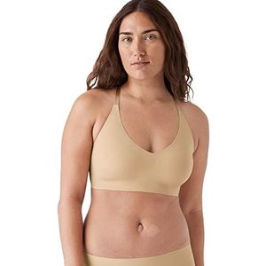 True & Co True Body Soutien-gorge triangle dentelle dos nageur pour femme, beige, XL/100C-D-105A-B