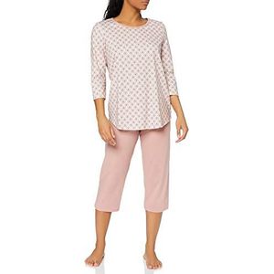 CALIDA Lovely Nights pyjamaset voor dames, 3/4, Pink Bud