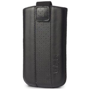 Valenta Pocket Perfo Black 01 beschermhoes voor mobiele telefoons, zwart