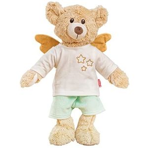 Heless 75 - Teddy Hope pluche dier met beschermengel outfit ca. 32 cm - teddybeer om aan en uit te trekken, lief en speelbegeleider