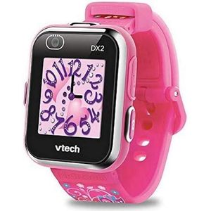 VTech Kidizoom Smartwatch Connect DX2 roze smartwatch voor kinderen, smartwatch voor kinderen, 5/13 jaar, versie FR (mogelijk niet beschikbaar in het Nederlands)