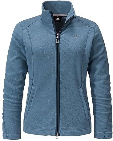 Schöffel Leona3 fleecejack licht en warm fleecejack, sneldrogende outdoorjas van Tecnopile-materiaal voor dames