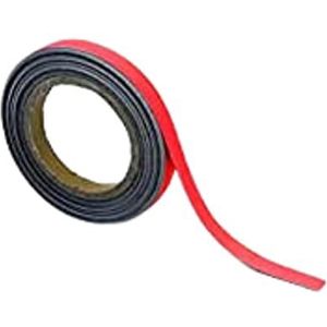Easy Wipe magneetband 15mm x 10m rood