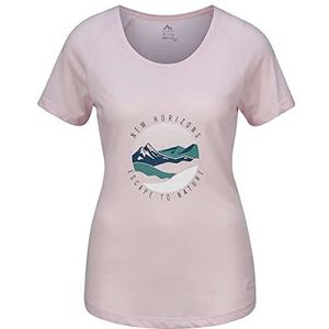 McKinley Karla T-shirt voor dames, roze licht
