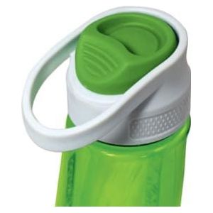 Kurgo 2-in-1 reiswaterfles voor je hond en jou, PVC/BPA-vrij, herbruikbaar, 0,75 l, groen