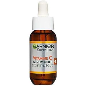 Garnier SkinActive - Set tegen vlekken dagserum bruin + nachtserum glansbooster – gezichtsverzorging verrijkt met vitamine C – alle huidtypes – 2 x 30 ml