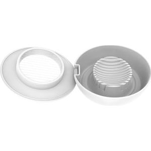 Fiskars Eiersnijder, kunststof/roestvrij staal, 13,3 x 12 x 4,2 cm, Functional Form, wit, 1016126