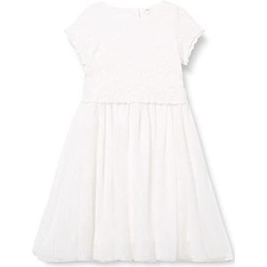 s.Oliver Korte jurk voor meisjes, Wit #E9e9ed