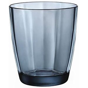 Bormioli Rocco Set van 6 Beakers Pulsar Blue Water 30 wijnglas glas en kelk