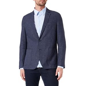 s.Oliver Slim fit jas voor heren, Blauw