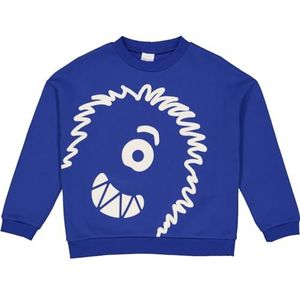 Fred's World by Green Cotton Galaxy sweatshirt voor jongens, Star Blue, 104, Star Blue.