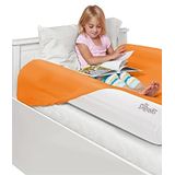 The Shrunks Slaapbeveiliging Opblaasbare bedrails (2 stuks) – bedbeschermer/bumper voor babybed, veilig en draagbaar, voor reizen, 122 x 18 x 10 cm, past onder het laken