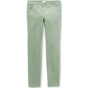 s.Oliver Lange damesbroek, slim fit, groen 40, groen, 40W / 32L, Groen