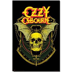 Grupo Erik Ozzy Osbourne Skull Poster - decoratieve film / officieel gelicentieerd product