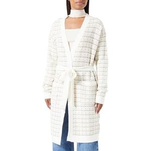 NALLY Cardigan pour femme, blanc, XS-S