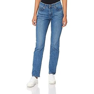 Lee Comfort Denim Straight Jeans voor dames, Modern blauw.