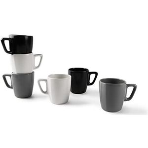 Excelsa Eclipse Kopjesset - 6 stuks, 230 ml
