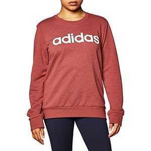 adidas W E Lin Sweatshirt voor dames, rood (licht) / wit