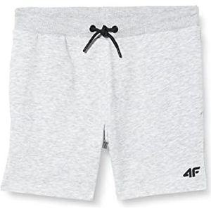 4F JUNIOR Shorts Case M048 SHORTS CAS Jongens, Lichtgrijze mix