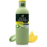 Felce Azzurra Biologische douchebad met aloë vera en citroen, met frisse citrusgeur en aloë vera op biologische basis, 100% recyclebare verpakking, 1 stuk (1 x 500 ml)