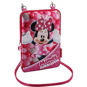 Minnie Mouse Bubblegum schoudertas, 29 cm, roze (roze), roze (roze), 29 cm, schoudertas, Roze, 29 cm, schoudertas