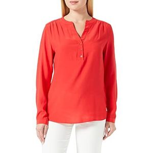 Seidensticker Blouse met lange mouwen, regular fit, damesblouse, Rood