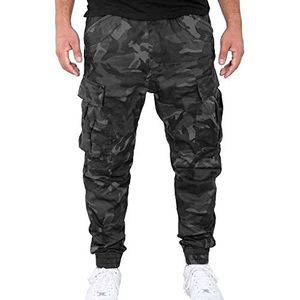 ALPHA INDUSTRIES Airman Camo Trainingsbroek voor heren, Meerkleurig