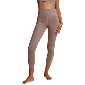 Girlfriend Collective Compressieve legging met hoge taille, 7/8 dameslegging, Kalksteen