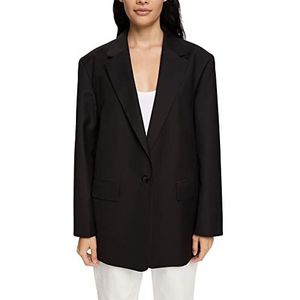 edc by Esprit 092cc1g317 Blazer, 001/zwart, XS dames, 001/zwart, XXS, 001/zwart