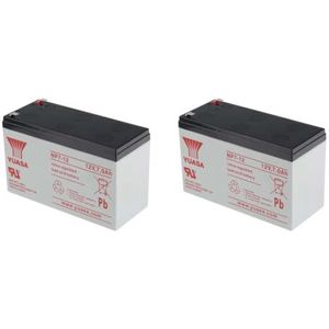 NP7-12 Yuasa Corporation loodaccu 12 V 7 Ah 2 stuks