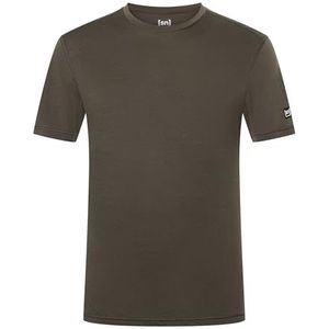 super.natural M Sierra140 Tee T-shirt voor heren (1 stuk), grijs.