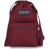 JanSport Draw Bag, kleine rugzak, 25 l, 45 x 33,5 cm, Russet Red, Rood, Rugzak