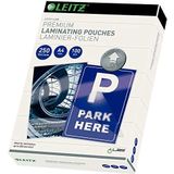 Leitz 74840000 lamineerzakjes, dik materiaal, 250 micron (transparant, glanzend, A4) - 100 stuks