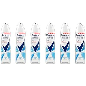 Rexona Nonstop Protection Anti-transpirant deodorantspray met 72 uur bescherming tegen zweet en lichaamsgeur, 150 ml, 6 stuks