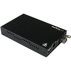 StarTech SM LC Gigabit Ethernet Media Converter koper naar Fiber, 10 km