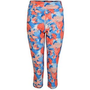 Dare 2b Influential 3/4 - broek - leggings met technisch design, influentiaal, rekbaar, licht en ademend met ergonomische snit en 3/4 lengte - voor dames, Blk&whizebra