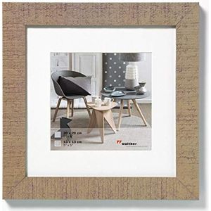 walther design HO440C Home houten fotolijst, 40 x 40 cm, beige bruin