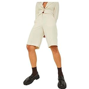 JACK & JONES JJxx Dames Jxmary Hw Long Noos Shorts Beige L, Beige