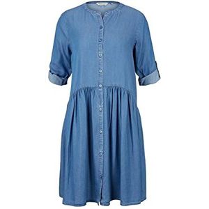 Tom Tailor Denim dames jurk, 10119 - Denim Blauw Used