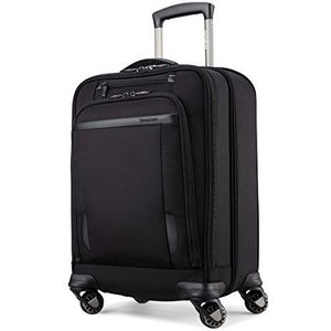 Samsonite Pro Travel uitbreidbare koffer met zwenkwielen, zwart., Pro Travel zachte uitbreidbare koffer met zwenkwielen