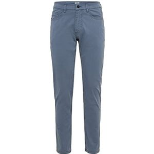 camel active Colour-Denim in Sim Fit Mi Stretch Jeans voor heren met 5 zakken, Blauw