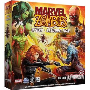 Asmodee Cmon Marvel Zombies - Uitbreiding: Hydra Opstanding - Een Zombicide Game - Bordspellen - Figuurspellen - Coöperatieve Spelen - Vanaf 14 jaar - Franse versie