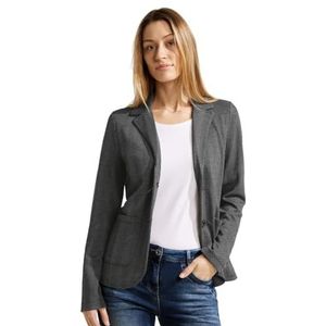 Cecil B212060 Blazer voor dames, zwart.