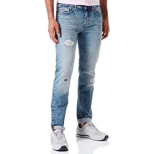 BOSS Delaware BC-L-C Slim Stretch Comfort Jeans voor heren, donkerblauw, middenblauw 425