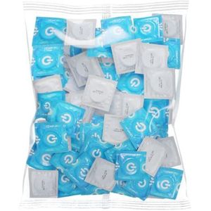 ON ) Clinic condooms – zonder glijmiddel I 52 mm breedte I pak van 100 I premium droge condooms I dunne wanddikte van 0,07 mm I veganistische condooms I condooms voor mannen