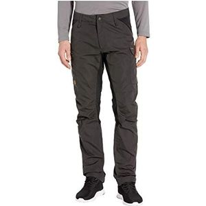 Fjallraven Kaipak Trousers M lange trekkingbroek voor heren, Grijs (Dark Grey-Black), 46