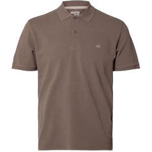 Selected Homme Slhdante Ss Polo Noos pour homme, Morel, L