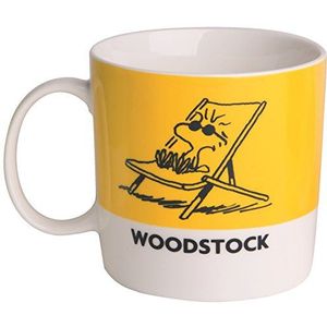 Excelsa Snoppy mok Snoopy 230 ml porselein kleurrijk 8,9 x 11 x 8,5 cm (gesorteerd)
